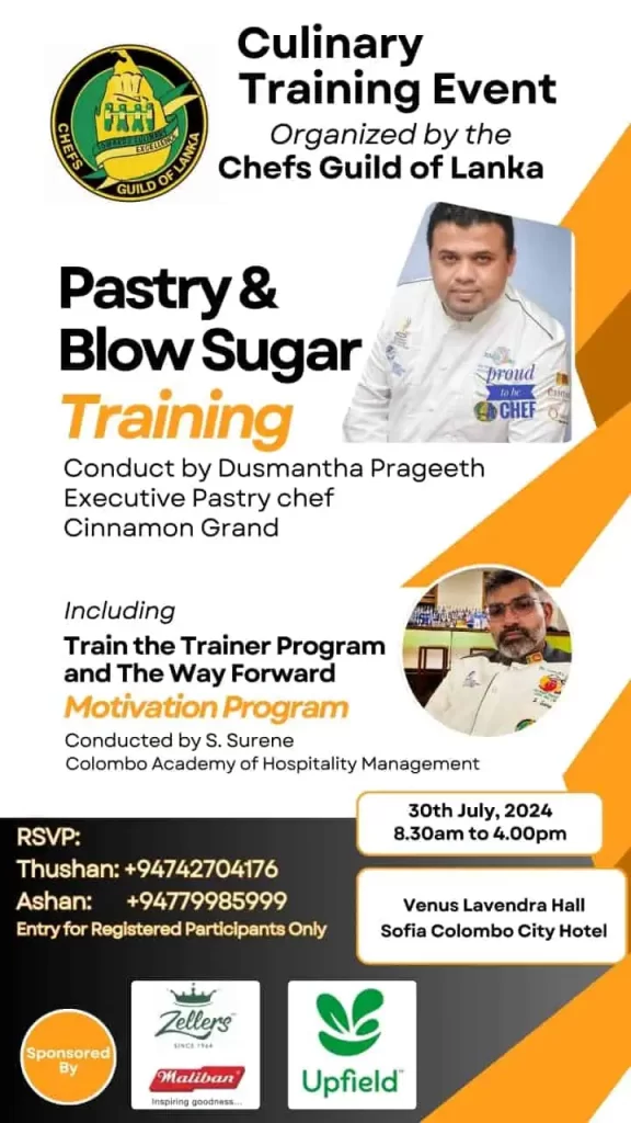 Pastry and Blow Sugar Training