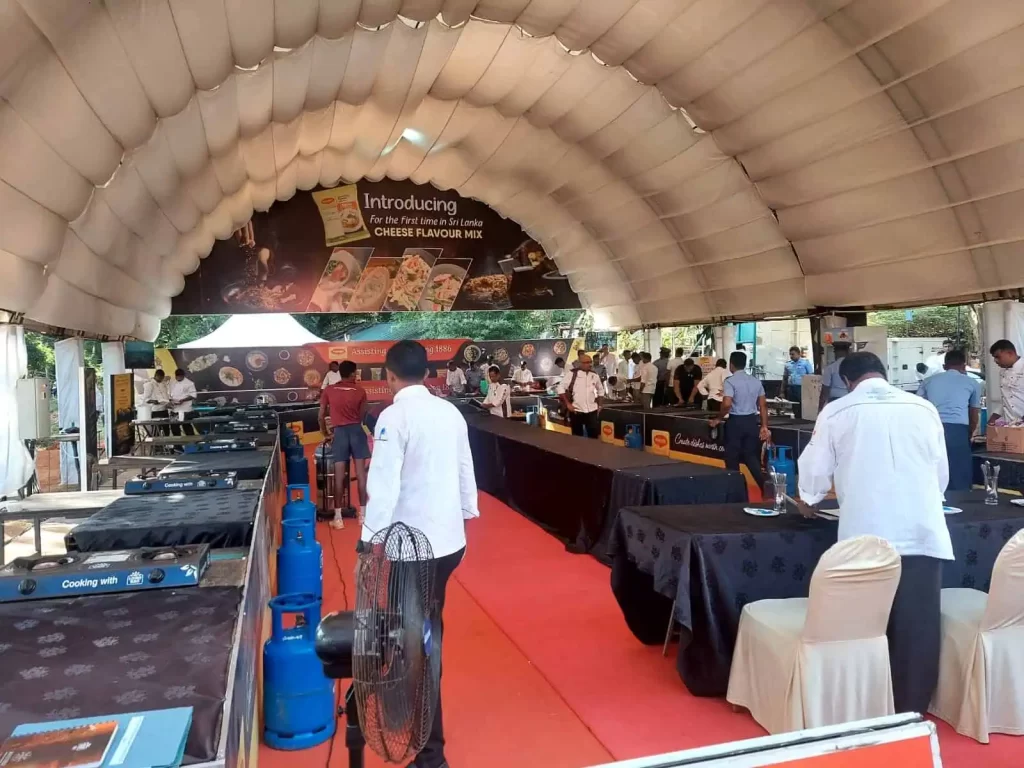 Culinary Event in Sigiriya by Chefs Guild and Airforce